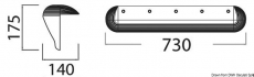 Fenderprofil Typ MAXFENDER wei