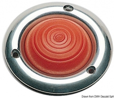 24V Schaltrelais fr Ankerwinden mit mechanischer Bedienung rote Kappe