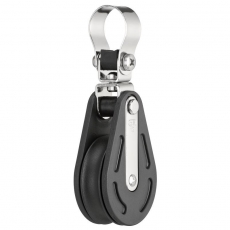 HS Sprenger Block 1 Rolle für 25 mm dreh- und kippbar HS Sprenger Block 1 Rolle für 25 mm dreh- und kippbar