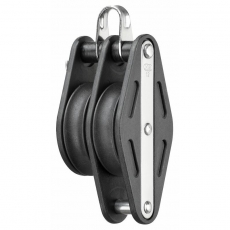 Sprenger - 12mm Gleitlagerblock mit 2 Rollen, Wirbel und Hundsfott Sprenger - 12mm Gleitlagerblock mit 2 Rollen, Wirbel und Hundsfott