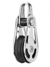 Sprenger 6mm Gleitlagerblock mit 1 Rolle und Bügel Sprenger 6mm Gleitlagerblock mit 1 Rolle und Bügel