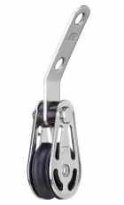 Sprenger 6mm Gleitlagerblock mit 1 Rolle und kippbarer Lasche Sprenger 6mm Gleitlagerblock mit 1 Rolle und kippbarer Lasche
