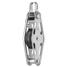 Sprenger - 8mm Block mit 1 Rolle, Bügel und Hundsfott Sprenger - 8mm Block mit 1 Rolle, Bügel und Hundsfott