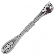 Niederholertalje mit 5 Meter eingespleisstem Tauwerk  6 mm Blcke: 35021 001 55 und 35123 001 55