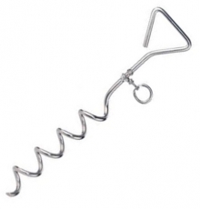 Bohranker Eisen verchromt 410mm