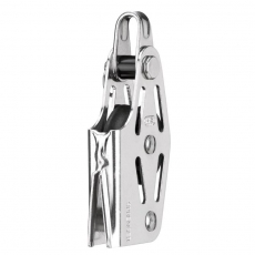 HS Sprenger Block V-Klemmenblock, 1 Rolle, Hundsfott, Bgel Edelstahl rostfrei