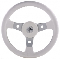Steuerrad Lenkrad Delfino weiss 310mm