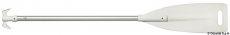 Paddel mit Blatt aus weiem ABS und Nylonbootshaken am Ende Lnge: 130cm