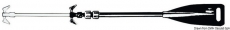 Paddel mit Blatt aus weiem ABS und Nylonbootshaken am Ende Lnge: 130cm