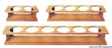 Wandhalter aus Teakholz fr 2 Glser Mae 275x87x90mm