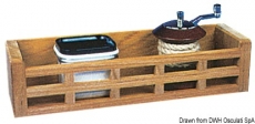 Behälter aus Teakholz Maße 300x85x70mm (Tiefe) Behälter aus Teakholz Maße 300x85x70mm (Tiefe)