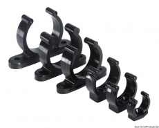 Clips aus Kunststoff als Riemen- oder Paddelbefestigung Farbe: schwarz 35mm Clips aus Kunststoff als Riemen- oder Paddelbefestigung Farbe: schwarz 35mm