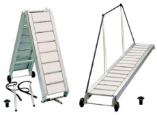 Gangway mit groen Sttzen Ausfhrung klappbar Lnge 2600mm