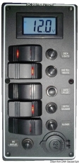 Elektrische Schalttafel Serie PCAL mit digitalem Voltmeter 9 bis 32 V