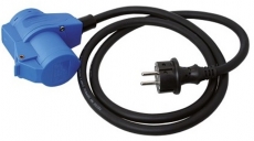 CEE-Kombiverteiler CEE-Kombiverteiler 1.5m, 1x Schuko Stecker, 1x Schuko Buchse, 1x CEE Buchse Landanschluss CEE-Kombiverteiler CEE-Kombiverteiler 1.5m, 1x Schuko Stecker, 1x Schuko Buchse, 1x CEE Buchse Landanschluss