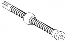 Teleflex Alu-Rohr einzelnes Alu-Rohr mit Gewinde und Kugel Teleflex Alu-Rohr einzelnes Alu-Rohr mit Gewinde und Kugel