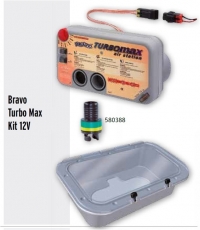 Bravo Turbo Max Luftpumpe in der Spezial Kit Version 12V Komplett Bravo Turbo Max Luftpumpe in der Spezial Kit Version 12V Komplett