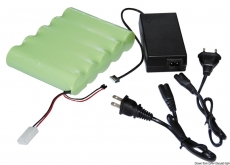Bravo BP Luftpumpe 12V inkl. Batteriesatz und Zubehr