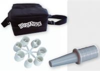 Bravo BP Luftpumpe 12V inkl. Batteriesatz und Zubehr