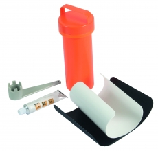 Schlauchboot Reparatursatz PVC weiss Schlauchboot Reparatursatz PVC weiss