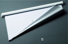 Lukenrollo Gre: 680x780 mm Farbe wei