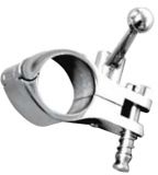 Gleithalterung fr Verdecke mit Klemme zum schnellen ffnen fr 25mm Rohre