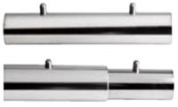Anschlsse fr gerade Rohre mit zwei Federnhalterungen fr Rohre 22x1,2mm