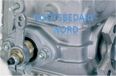 Bootswendegetriebe TECHNODRIVE TMC 40P Vorwärtsuntersetzung 2,60 bis 35PS Eingangswelle 45mm
