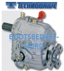 Bootswendegetriebe TECHNODRIVE TMC 40P Vorwärtsuntersetzung 2,60 bis 35PS Eingangswelle 45mm