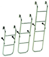 Badeleiter 4 stufig aus NIRO min. Spiegelh�he 390 mm BBN3