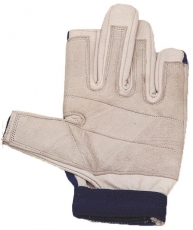 Handschuhe Leder Super Soft, 2 Fingerkuppen geschnitten Gre: XS