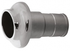 Borddurchla Auspuff NIRO Rohr 40mm