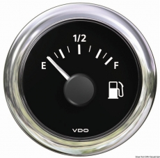 Treibstoffanzeiger 10/180 Ohm VDO ViewLine Farbe schwarz Treibstoffanzeiger 10/180 Ohm VDO ViewLine Farbe schwarz
