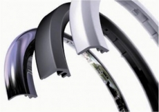Blendringe fr Instrumente ViewLine dreieckig geschliffen  85mm Farbe schwarz
