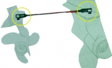 Kupplungsstange um den Hauptmotor mit einem Hilfsmotor zu verbinden.