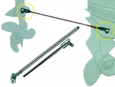 Kupplungsstange um den Hauptmotor mit einem Hilfsmotor zu verbinden.