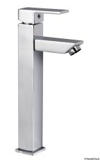 Hohe Mischbatterie, Modell Square (für herausragende Waschbecken) Hohe Mischbatterie, Modell Square (für herausragende Waschbecken)