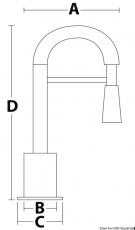 Square Kchenmischer mit Ausziehbrause