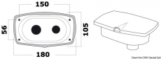 Duschkabine NEW EDGE aus UV-bestndigem LURAN Schlauch 4,0m Dusche Typ MIZAR cremefarbig RAL 9010