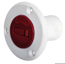 Tankstutzen aus Nylon/Fiberglas Farbe weiß Typ FUEL 50mm eben Tankstutzen aus Nylon/Fiberglas Farbe weiß Typ FUEL 50mm eben