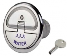 Einfüllstutzen Quick Lock Water gerade 38mm mit Schlüssel Einfüllstutzen Quick Lock Water gerade 38mm mit Schlüssel