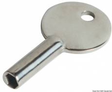Einfllstutzen Quick Lock Water gerade 38mm mit Schlssel