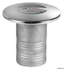 Einfllstutzen aus rostfreiem Edelstahl AISI 316 Mikrofusion FUEL 50mm