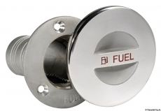 Einfüllstutzen aus rostfreiem Edelstahl AISI 316 Mikrofusion FUEL 38mm Einfüllstutzen aus rostfreiem Edelstahl AISI 316 Mikrofusion FUEL 38mm