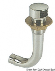 Tanklüfter aus verchromten Messing mit 90 Grad Ausführung links 16mm Tanklüfter aus verchromten Messing mit 90 Grad Ausführung links 16mm