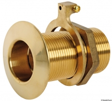 Borddurchlässe abgerundeter, flacher Kante Messing natur 1 1/2 Borddurchlässe abgerundeter, flacher Kante Messing natur 1 1/2