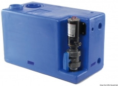 Schmutzwassertank mit integriertem Zerhacker. 77 Liter 24V Schmutzwassertank mit integriertem Zerhacker. 77 Liter 24V