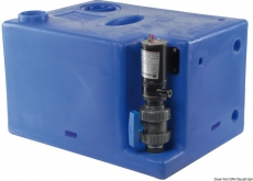 Schmutzwassertank mit integriertem Zerhacker. 117 Liter 12V Schmutzwassertank mit integriertem Zerhacker. 117 Liter 12V