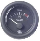 Fllstandanzeiger fr Nutz- und Schmutzwassertanks Farbe schwarz 24Volt 10 bis 180 Ohm