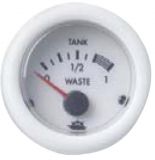 Fllstandanzeiger fr Nutz- und Schmutzwassertanks Farbe wei 12Volt 10 bis 180 Ohm